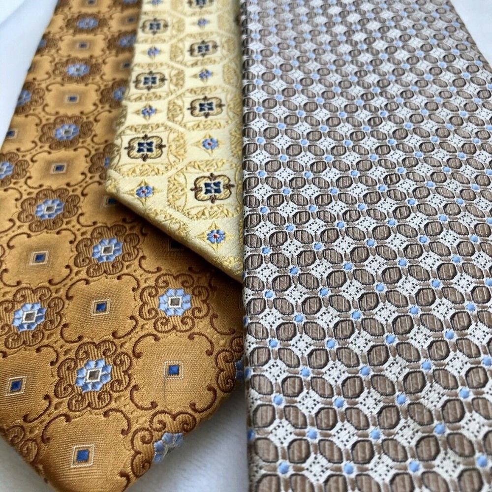 Three Jos. A BANK Signature Collection Silk Ties